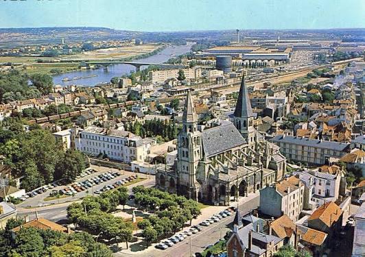 Poissy et la collégiale Notre-Dame